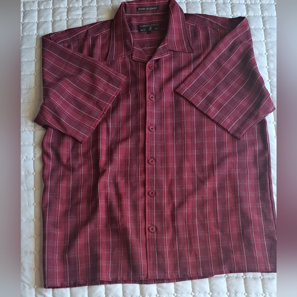 Alberto celini Milan Italy 3xl shirt short sleeved